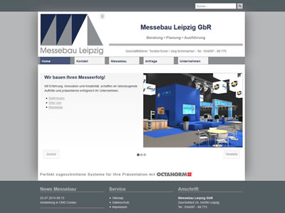 Impressum Messebau Leipzig