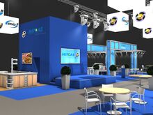 Messestand für envia M - Messebau Leipzig GbR in Sachsen