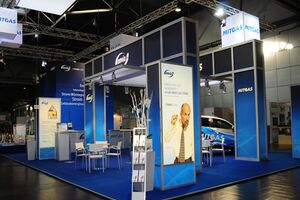 Messestand für enviaM - Messebau Leipzig GbR in Sachsen