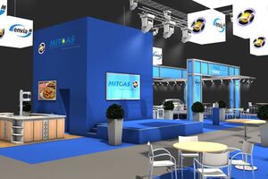 Messestand für envia M - Messebau Leipzig GbR in Sachsen