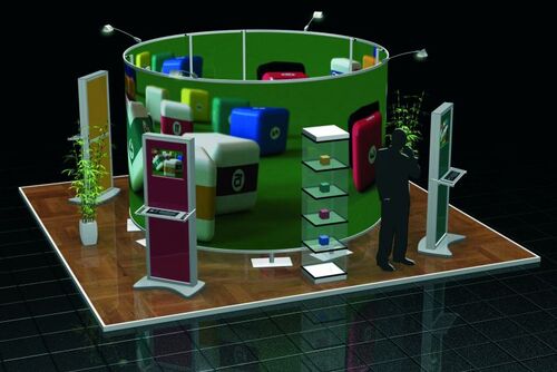 Bannersystem OCTApole Design 11 OCTANORM :: Quelle OCTANORM